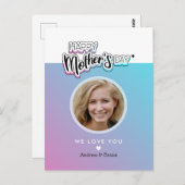 Carte Postale Meilleure maman jamais (Devant / Derrière)