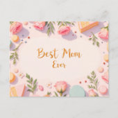 Carte Postale Meilleure maman jamais (Devant)