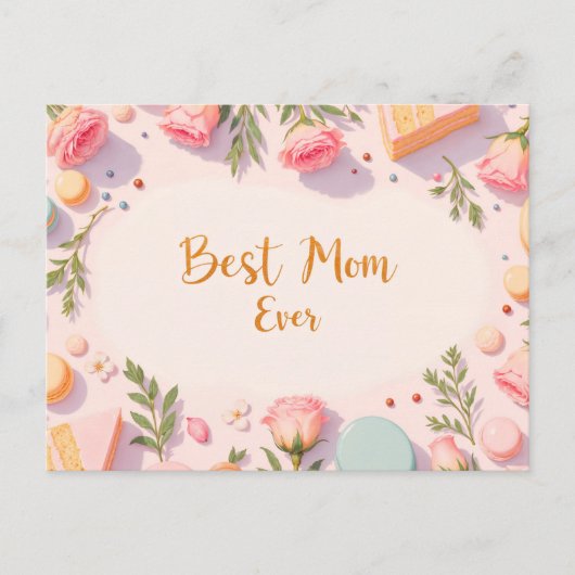 Carte Postale Meilleure maman jamais (Devant)