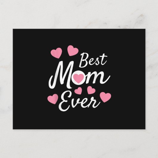 Carte Postale Meilleure maman jamais (Devant)