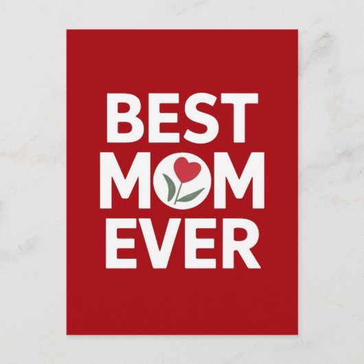 Carte Postale Meilleure maman qui soit (Devant)