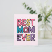 Carte Postale Meilleure maman qui soit (Debout devant)