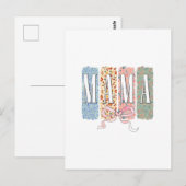 Carte Postale Meilleure mère jamais (Devant / Derrière)