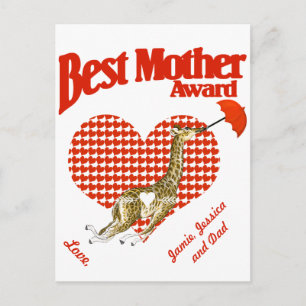Carte Postale Meilleure mère Prix Keepsaké