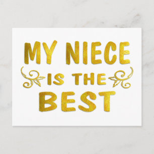 Carte Postale Meilleure nièce