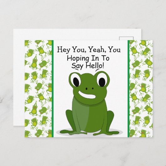 Carte Postale Meilleure salutation (Devant / Derrière)