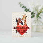 Carte Postale Meilleurs amis (Debout devant)