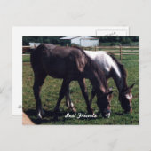 Carte Postale Meilleurs amis (Devant / Derrière)