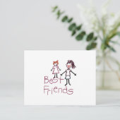Carte Postale Meilleurs amis (Debout devant)