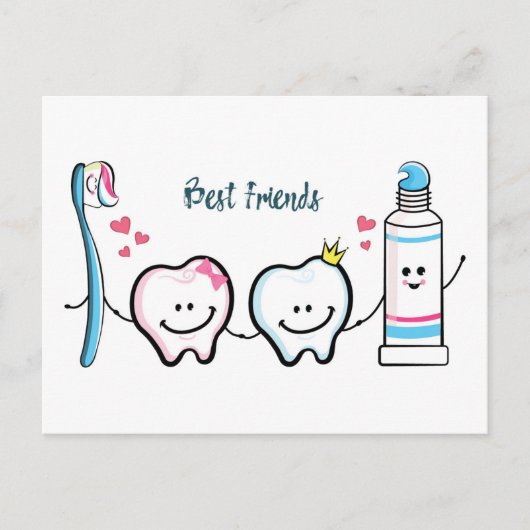 Carte Postale Meilleurs amis (Devant)