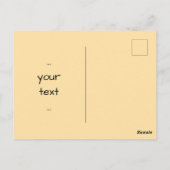 Carte Postale Meilleurs amis, donnez-moi cinq - mignon chiot et  (Dos)