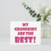 Carte Postale Meilleurs petits-enfants (Debout devant)