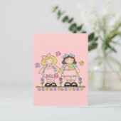 Carte Postale Meilleurs T-shirts et cadeaux d'amis (Debout devant)