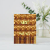 Carte Postale Meilleurs voeux d'Afrique : Un continent doré (Debout devant)