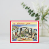 Carte Postale Meilleurs Voeux De La Part Des États-Unis (Debout devant)