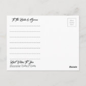 Carte Postale Meilleurs voeux Les mauvaises herbes récentes Dest (Dos)