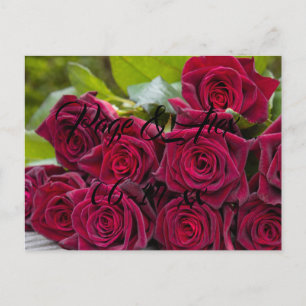 Carte Postale Meilleurs voeux Nouvelles mauvaises herbes Mariage