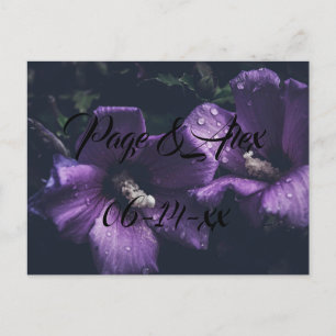 Carte Postale Meilleurs voeux Nouvelles mauvaises herbes Mariage