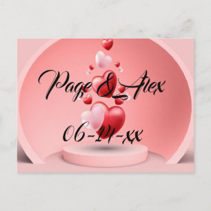 Carte Postale Meilleurs voeux Nouvelles mauvaises herbes Mariage