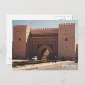 Carte Postale Meknès - Maroc (Devant / Derrière)