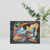 Carte Postale Mélancolie Lotus-Frite (carte postale) (Debout devant)