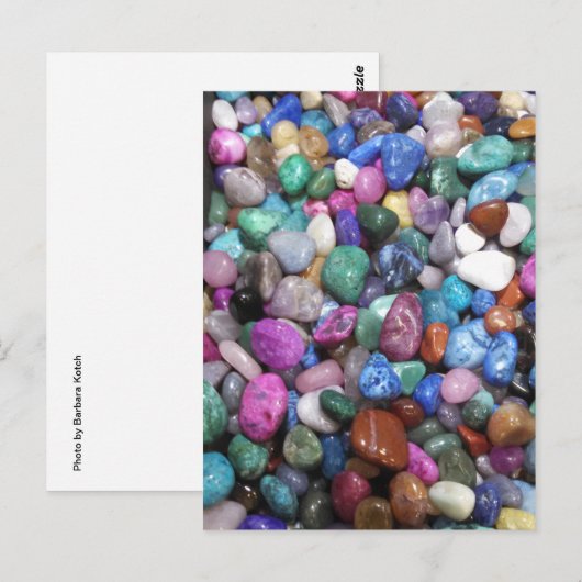 Carte Postale Mélange de pierre (Devant / Derrière)