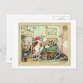 Carte Postale Mélange d'une recette pour des grains, éditée par (Devant / Derrière)