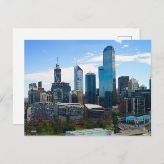 Carte Postale Melbourne (Devant / Derrière)