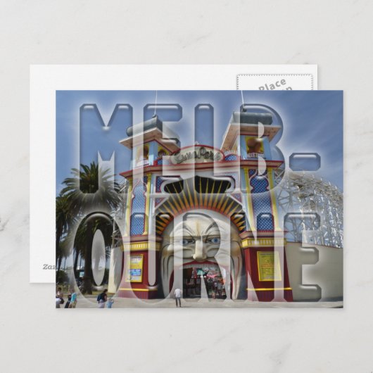 Carte Postale Melbourne (Devant / Derrière)