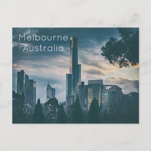 Carte Postale Melbourne Australie (Devant)