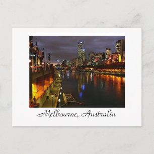 Carte Postale Melbourne, Australie