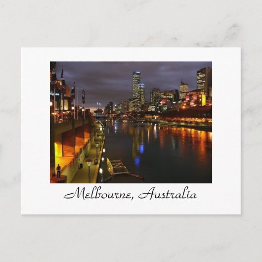Carte Postale Melbourne, Australie (Devant)