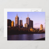 Carte Postale Melbourne - Australie (Devant / Derrière)