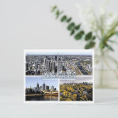 Carte Postale Melbourne - Australie - Mosaïque - (Debout devant)