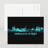 Carte Postale Melbourne Skyline (Devant / Derrière)
