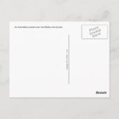 Carte Postale Melbourne Sunset (Dos)