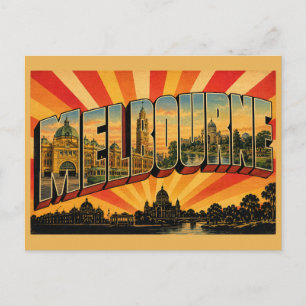 Carte Postale Melbourne Victoria Australie Capitale Culturelle A