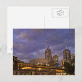 Carte Postale Melbuorne Skyline (Devant / Derrière)