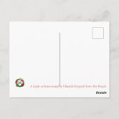 Carte postale Mele Kalikimaka Hawaiian (Dos)