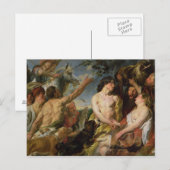 Carte Postale Meleager et Atalanta (huile sur la toile) (Devant / Derrière)