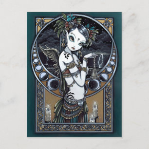 Carte postale "Melita" Goth Tribal Fusion Dancer A