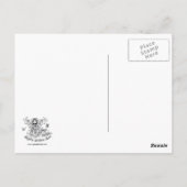 Carte postale "Melita" Goth Tribal Fusion Storm An (Dos)