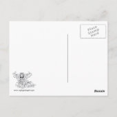 Carte postale "Melita" Gothique Tribal Fusion Danc (Dos)