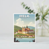 Carte Postale Melk Abbey Autriche Travel (Debout devant)