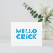 Carte Postale Mello Chick (Debout devant)