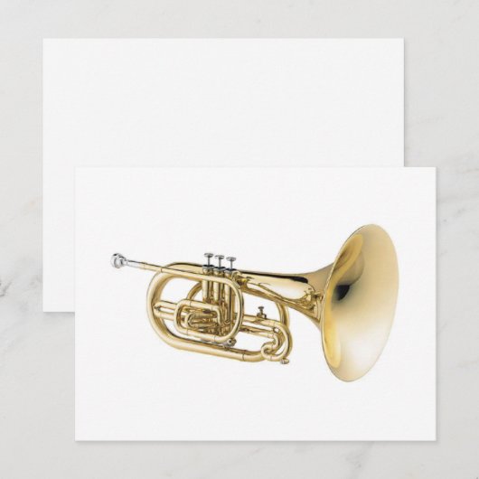 Carte Postale Mellophone (Devant / Derrière)