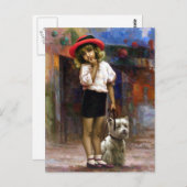 Carte Postale Mélodie des couleurs 1(Walk) (Devant / Derrière)