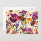 Carte Postale Melody and Orange Poppy (Devant / Derrière)