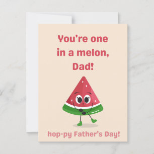 Carte Postale Melon Fête des pères Edition