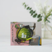 Carte Postale Melon Pas d'emploi pour Small (Debout devant)